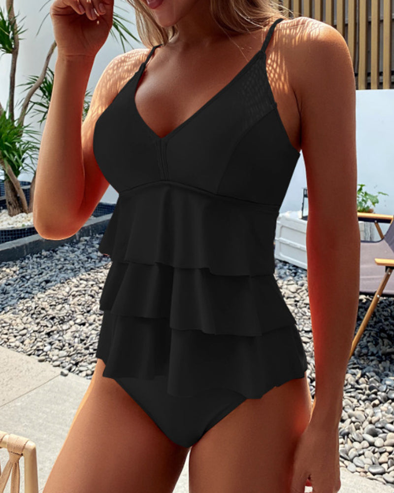 Élodiane | Tankini met ruches