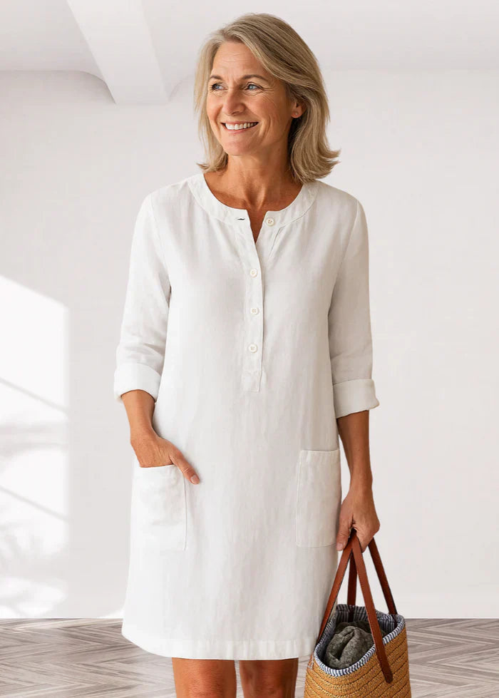 Lina | Comfortabele casual jurk met een tijdloze uitstraling