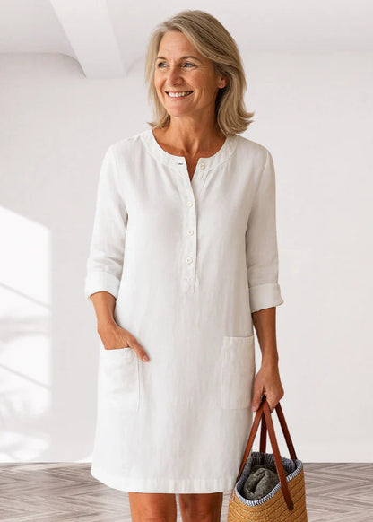 Lina | Comfortabele casual jurk met een tijdloze uitstraling