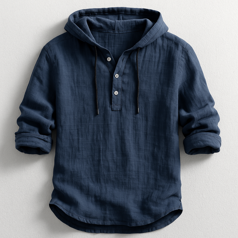 Aurelio | Luxe Shirt met Capuchon