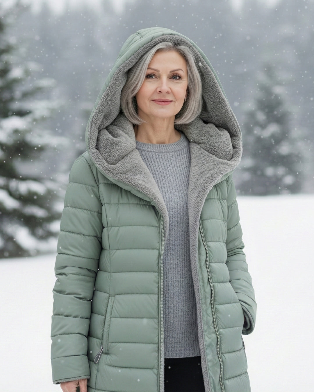 EIREEN | Pufferjas gevoerd met fleece