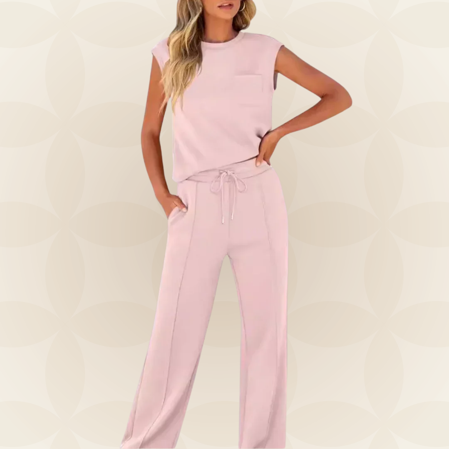 Sofia– Casual Zomer Lounge Co-ord Set