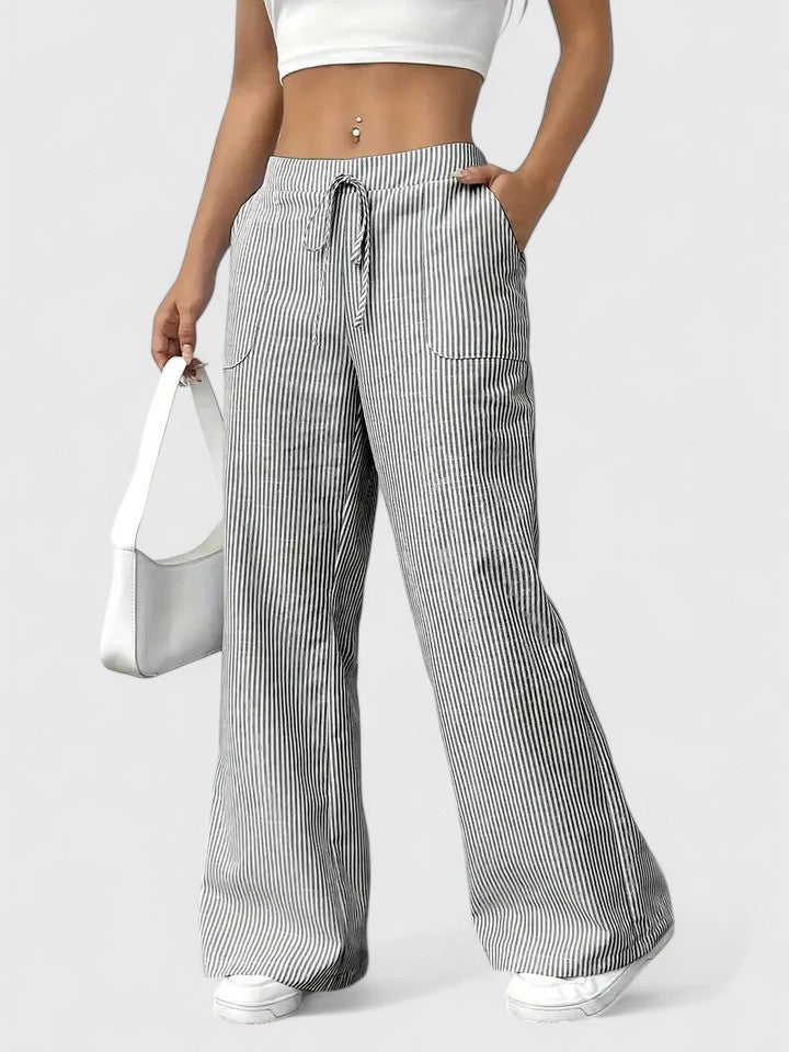 ODELIA | Ruime en comfortabele broeken met elegante details