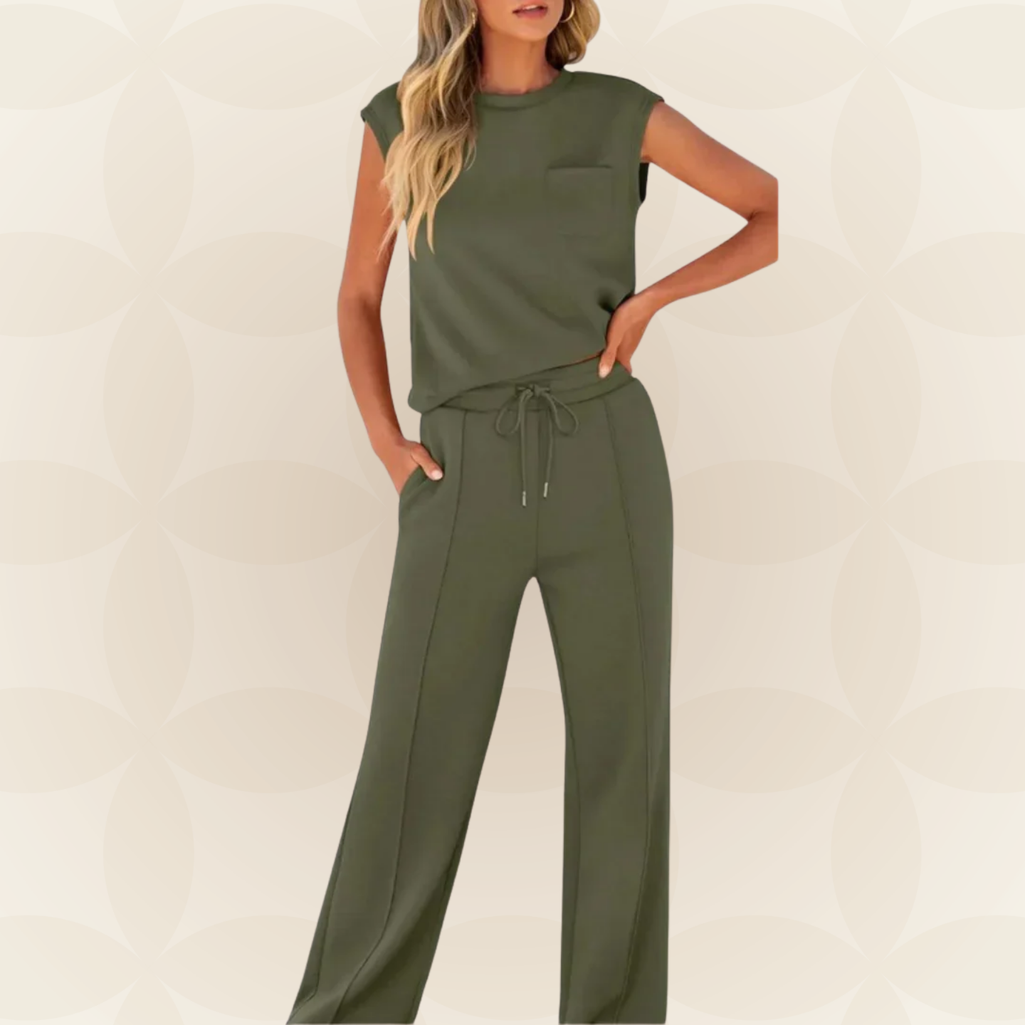 Sofia– Casual Zomer Lounge Co-ord Set