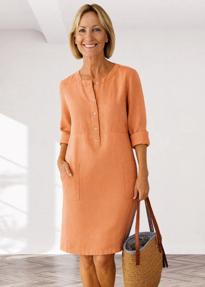 Lina | Comfortabele casual jurk met een tijdloze uitstraling