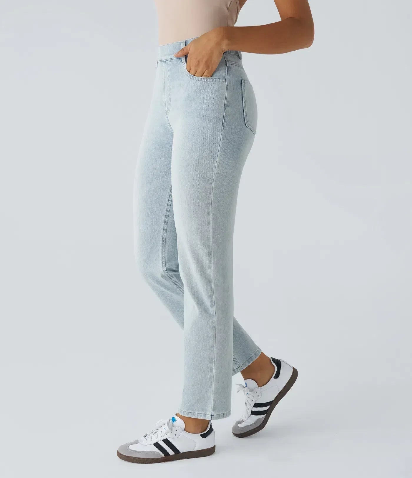 ELVIRA | Hoge Taille Ultra Comfortabele Broek met Casual Chic Stijl