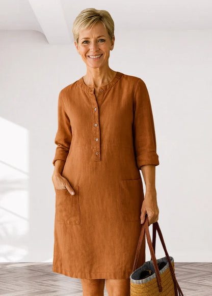 Lina | Comfortabele casual jurk met een tijdloze uitstraling