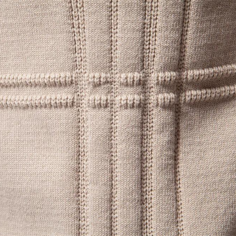PIERREX | Katoenen herentrui met streepdesign