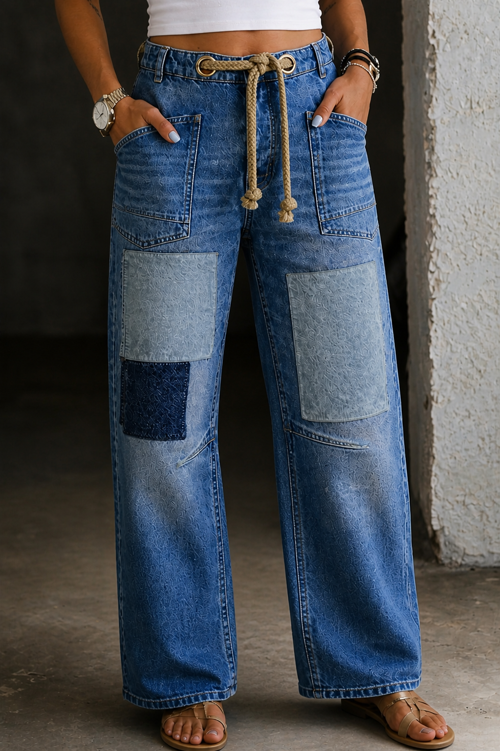 Martina | Patchwork joggingbroek