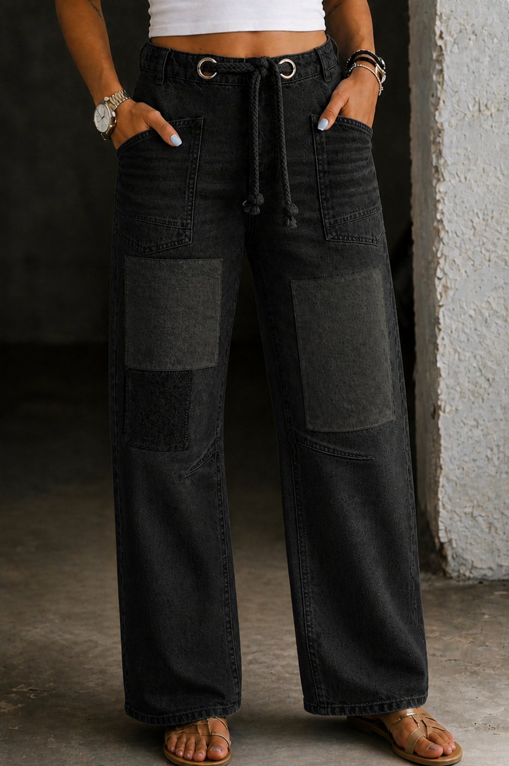 Martina | Patchwork joggingbroek
