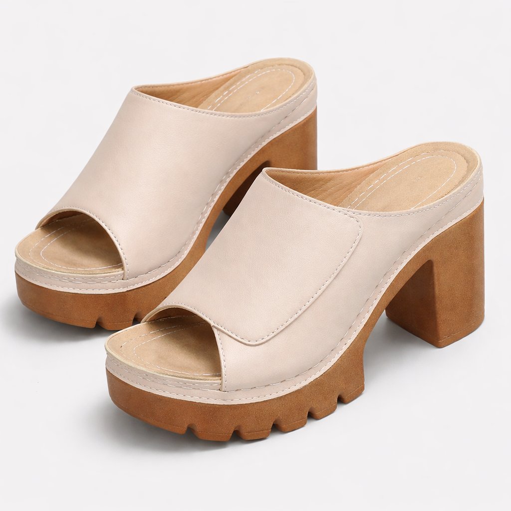 Nore | Comfortabele Plateau Muiltjes 1+1 GRATIS