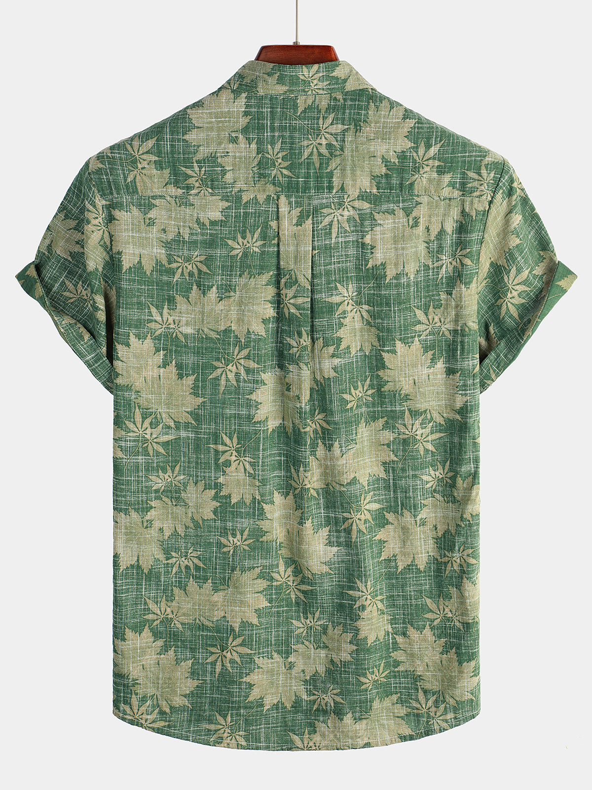 Renzari | Katoenen Hawaii Overhemd met Korte Mouwen