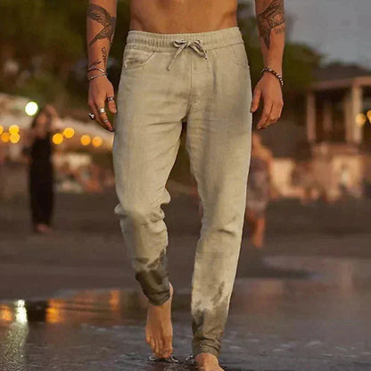 Luca | Linnen strandbroek 1+1 GRATIS