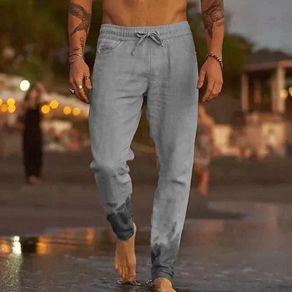 Luca | Linnen strandbroek 1+1 GRATIS