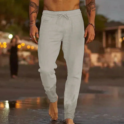 Luca | Linnen strandbroek 1+1 GRATIS