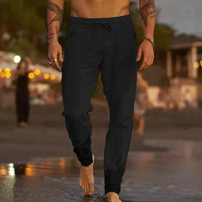 Luca | Linnen strandbroek 1+1 GRATIS