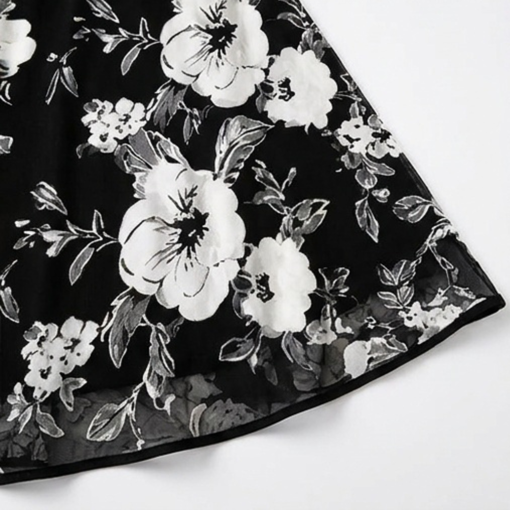 Camille | Luchtige Chiffon Jurk