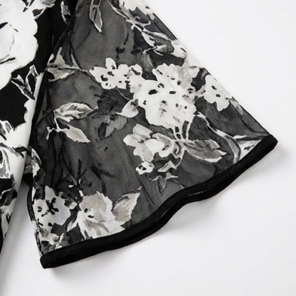 Camille | Luchtige Chiffon Jurk