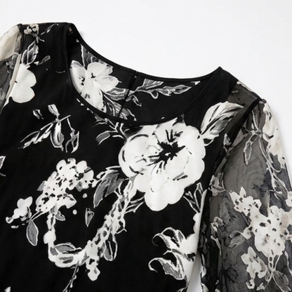 Camille | Luchtige Chiffon Jurk