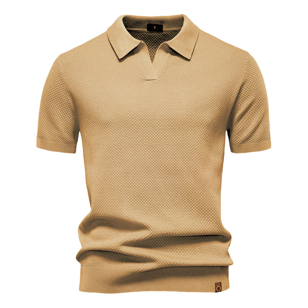Belzano | Elegante polo met korte mouwen