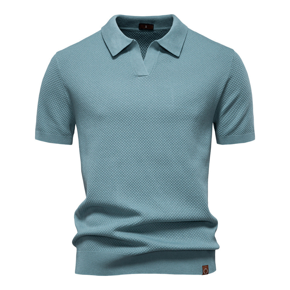 Belzano | Elegante polo met korte mouwen
