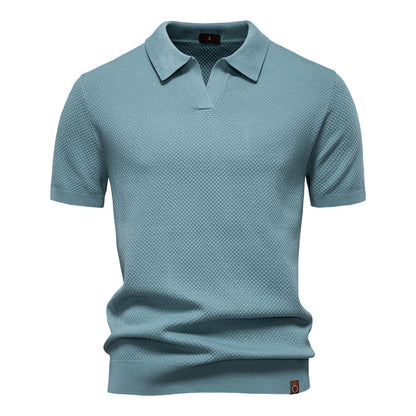 Belzano | Elegante polo met korte mouwen