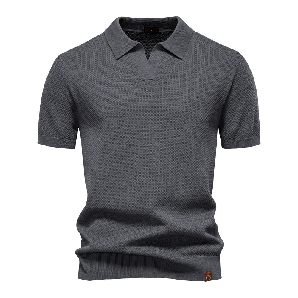 Belzano | Elegante polo met korte mouwen
