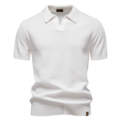 Belzano | Elegante polo met korte mouwen