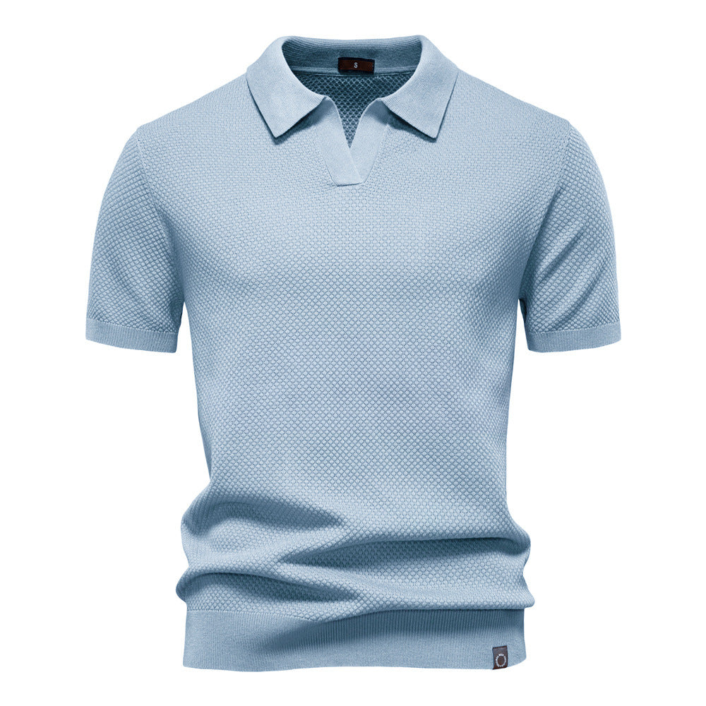 Belzano | Elegante polo met korte mouwen