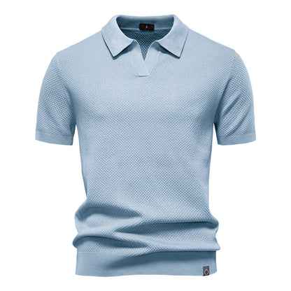 Belzano | Elegante polo met korte mouwen