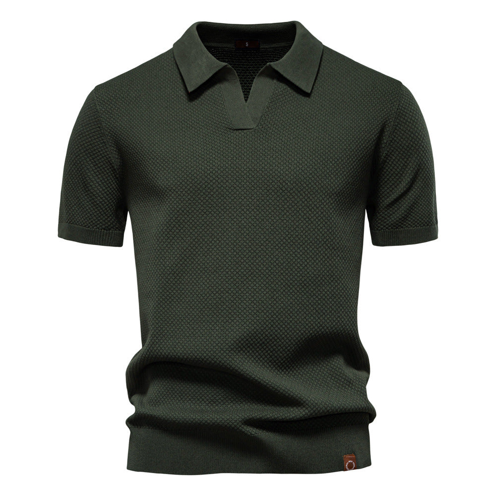 Belzano | Elegante polo met korte mouwen