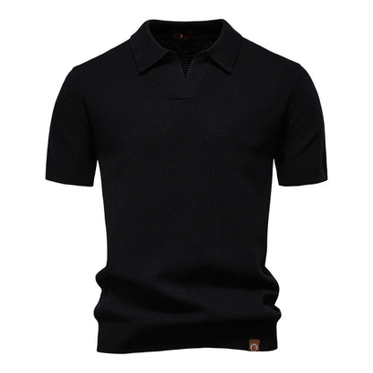 Belzano | Elegante polo met korte mouwen