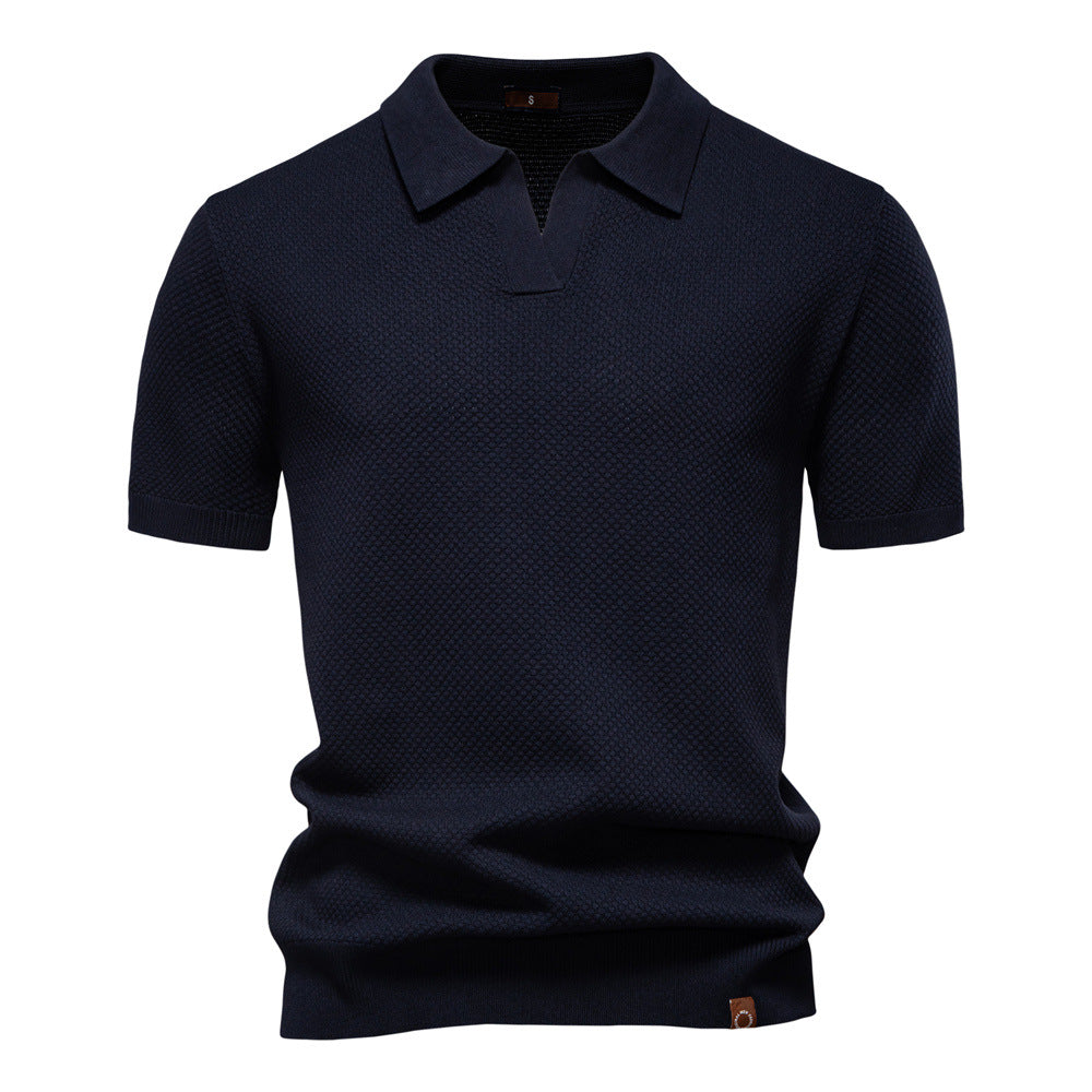 Belzano | Elegante polo met korte mouwen