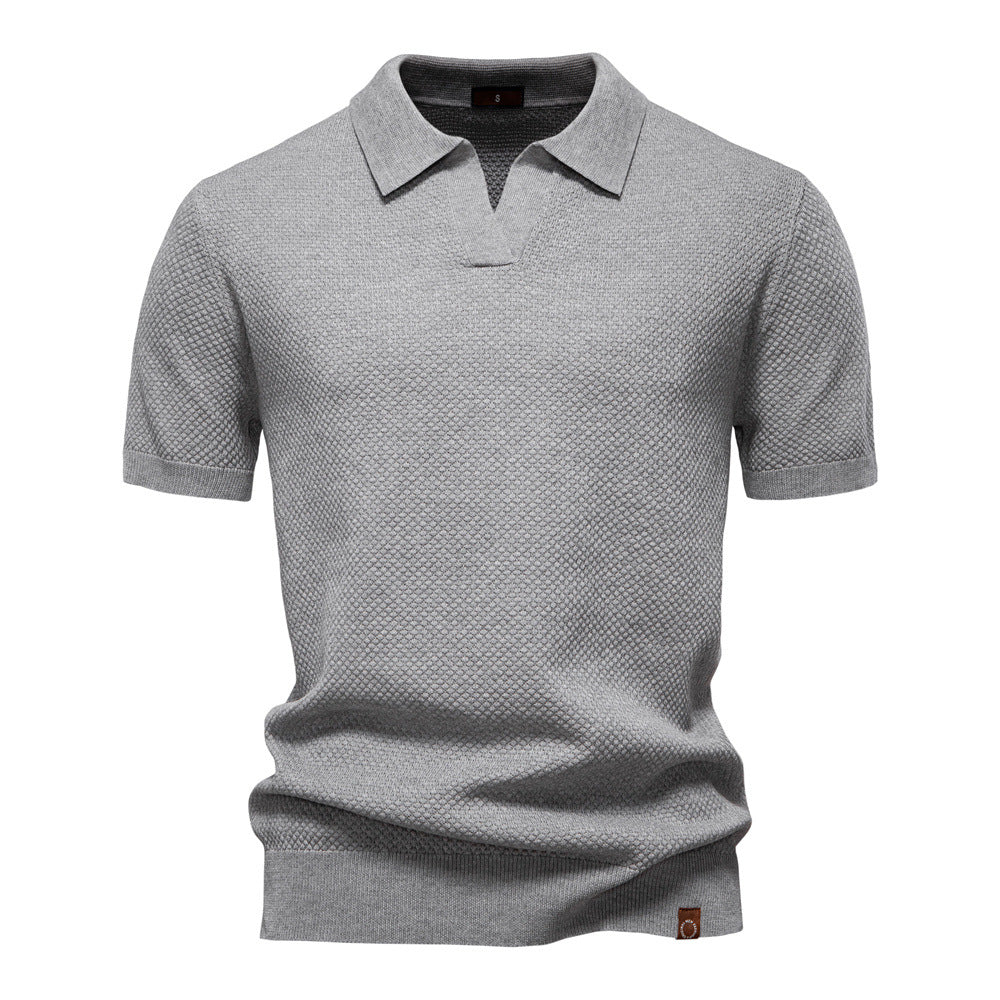 Belzano | Elegante polo met korte mouwen