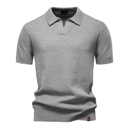 Belzano | Elegante polo met korte mouwen