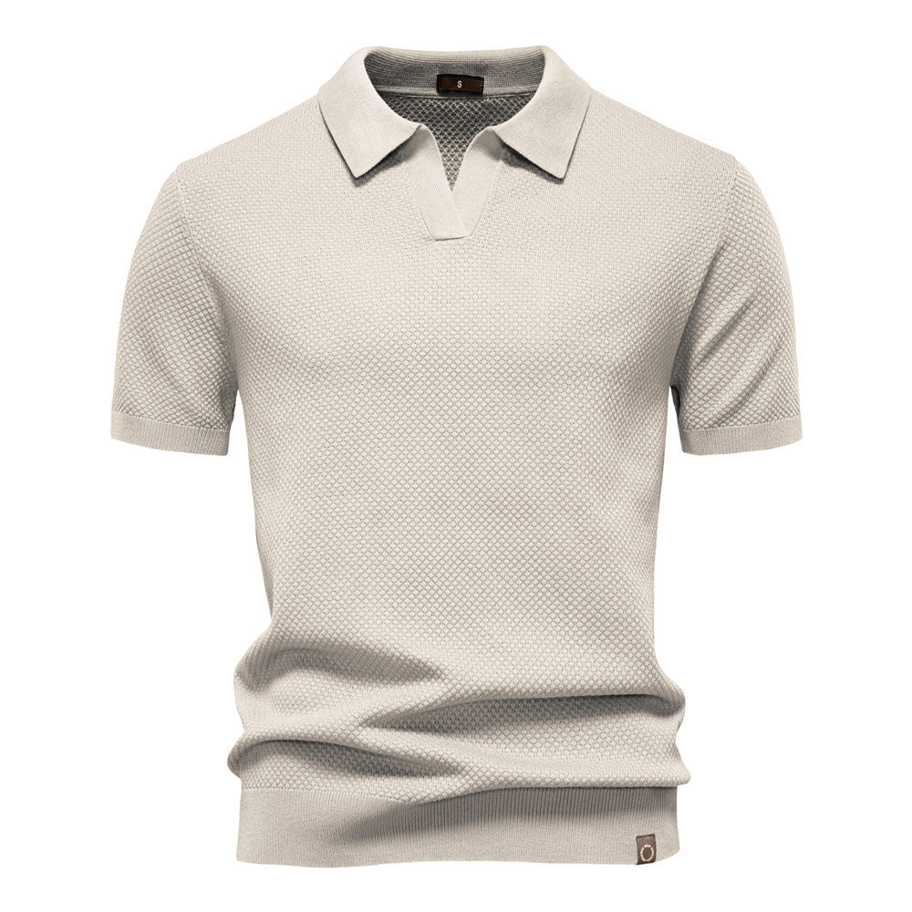 Belzano | Elegante polo met korte mouwen