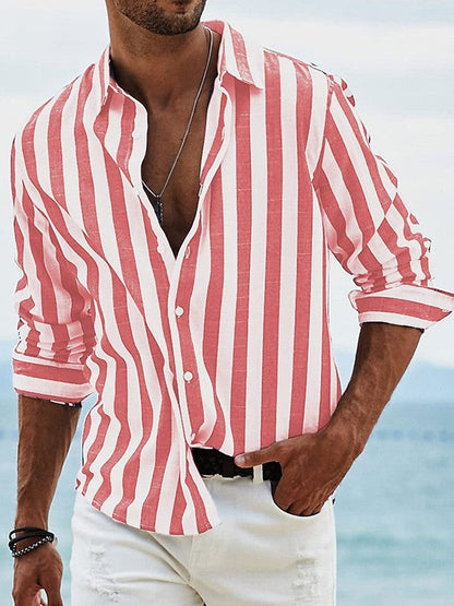Pierre | Riviera Streep Shirt 1+1 GRATIS