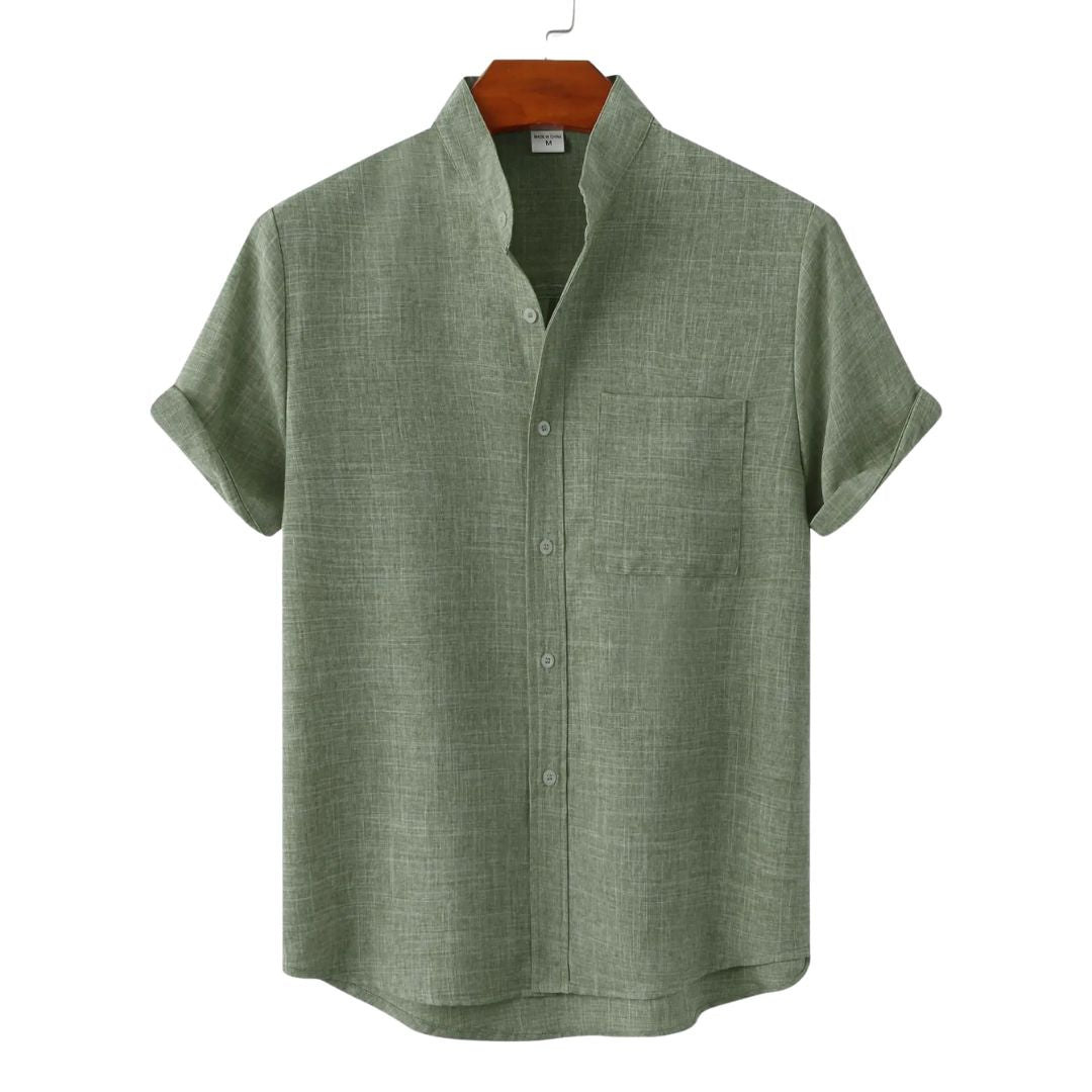 Solvero | Modieuze Linnen Blouse