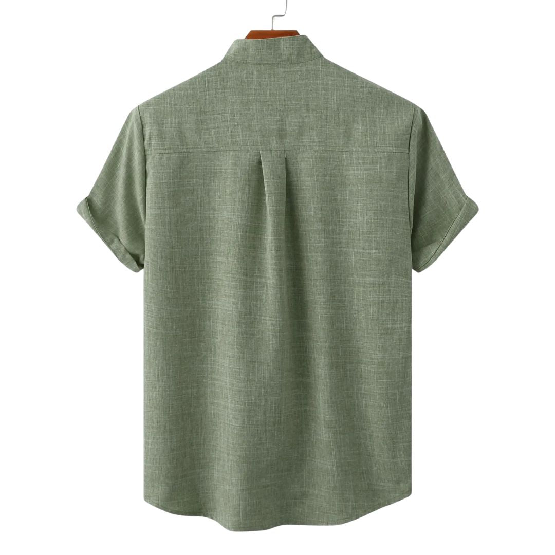 Solvero | Modieuze Linnen Blouse