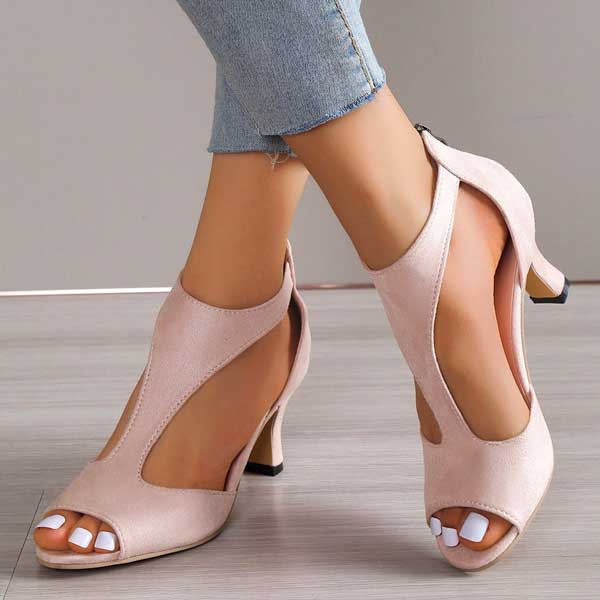 ROVELLA | Orthopedische Sandalen met Stabiele Hak en Comfort