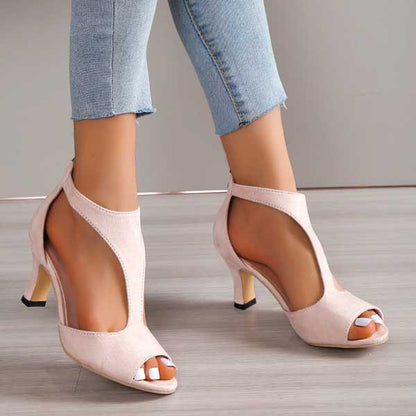 ROVELLA | Orthopedische Sandalen met Stabiele Hak en Comfort