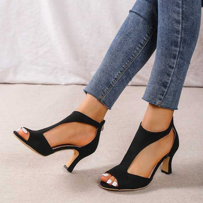 ROVELLA | Orthopedische Sandalen met Stabiele Hak en Comfort