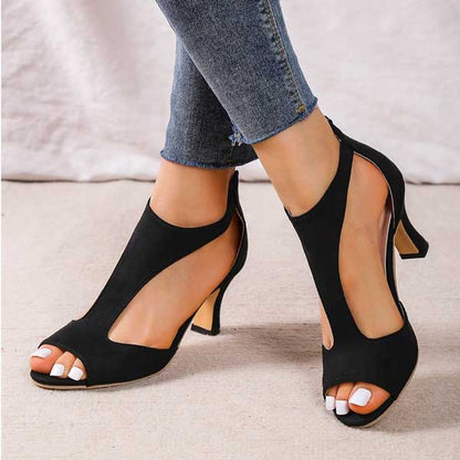 ROVELLA | Orthopedische Sandalen met Stabiele Hak en Comfort