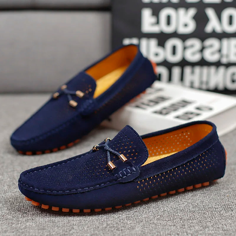 LEXARO | Ademend Herenloafers met Lichtgewicht Comfort en Tijdloze Klasse