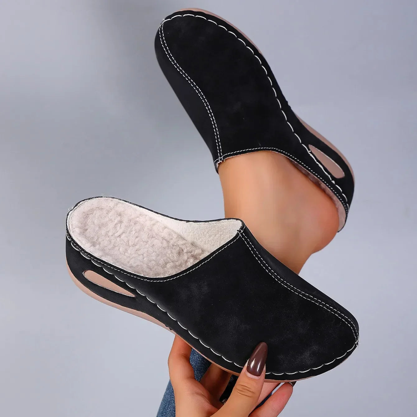 CYRENA | Orthopedische Pantoffels met Dagelijks Comfort en Tijdloze Huisstijl
