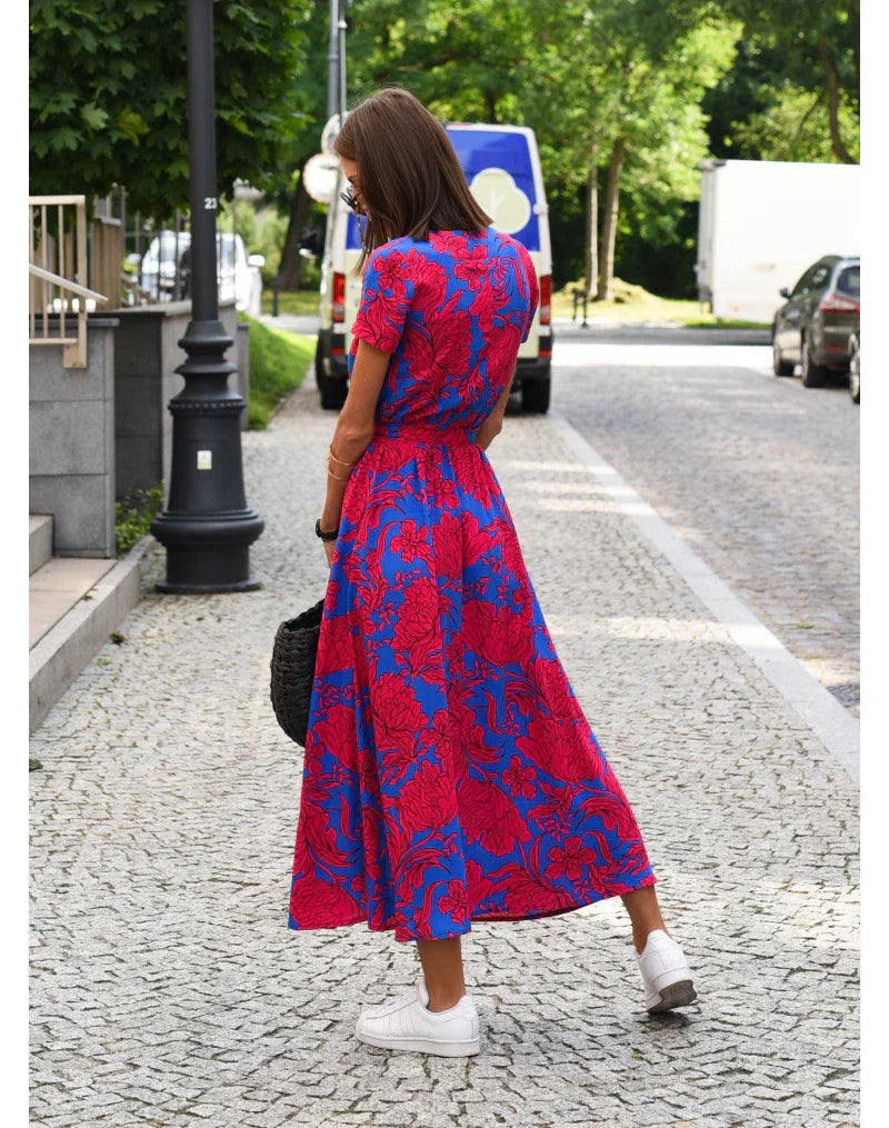 ARABELLA | Elegante Wikkeljurk met Flatterende Pasvorm