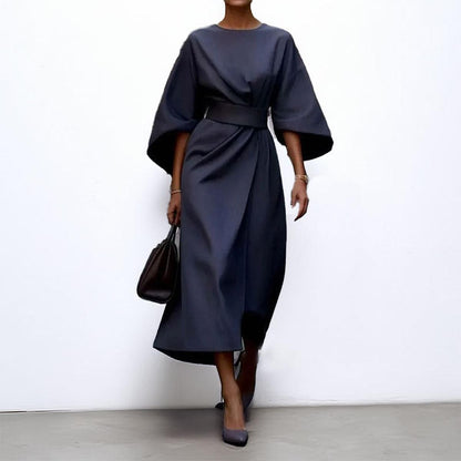 Seraphine | Maxi-jurk met elegante kimonomouwen
