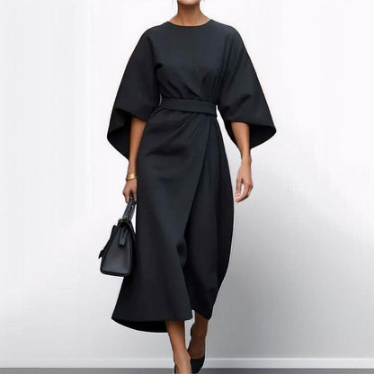 Seraphine | Maxi-jurk met elegante kimonomouwen