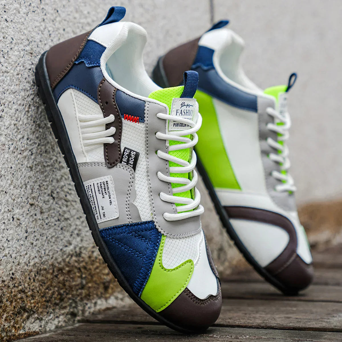 Vincenzo | Retro Kleurrijke Sneakers