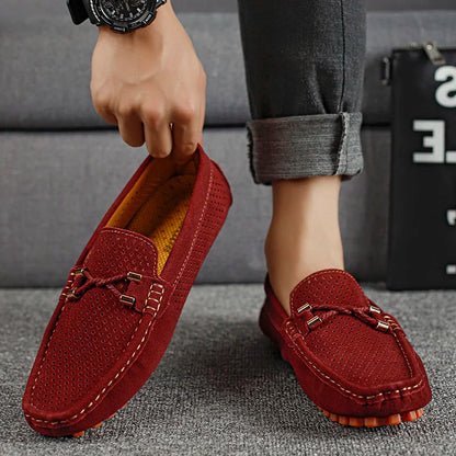 LEXARO | Ademend Herenloafers met Lichtgewicht Comfort en Tijdloze Klasse